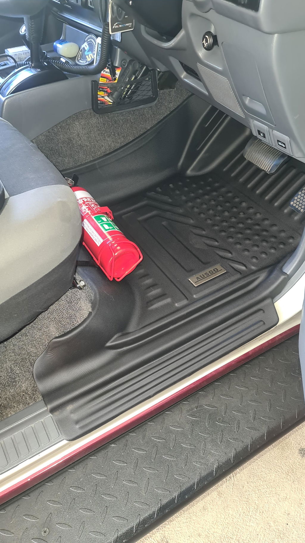 5D TPE Car Floor Mats for Toyota Land Cruiser 80 Series 1990-1998