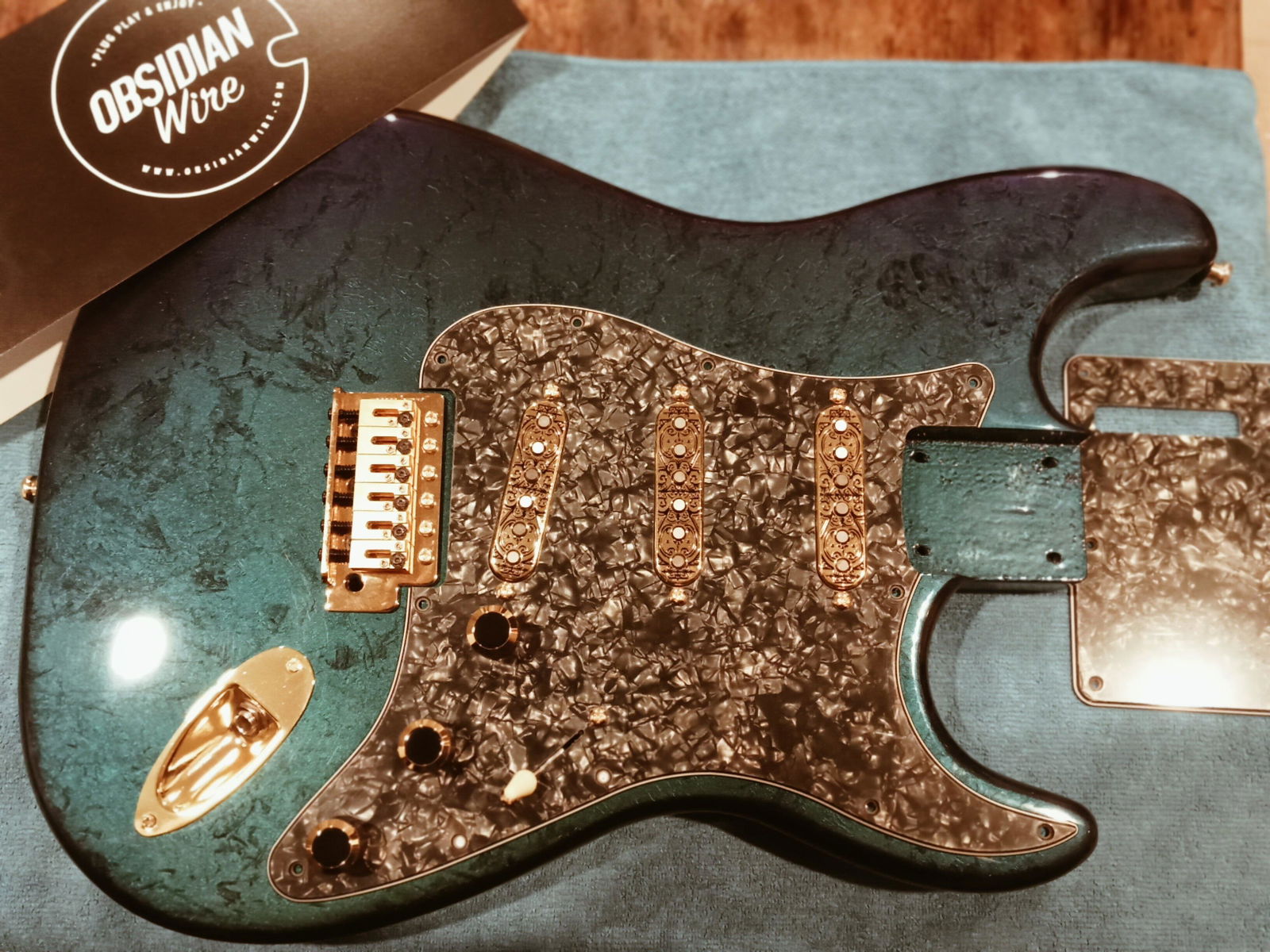 ObsidianWire® for Jazz Bass® | The Ultimate J-Bass® Wiring Harness