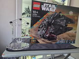 Display stand angled 36° for Lego 75389 Dark Falcon + minifigures slots (A1103)
