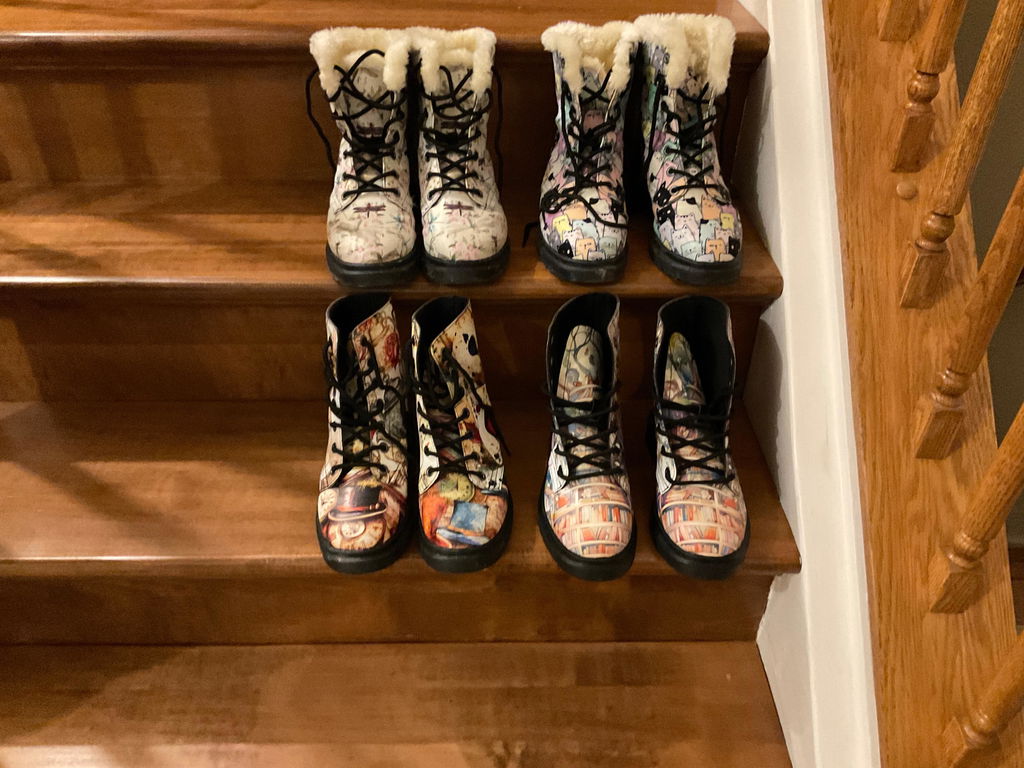 All Mad Here Boots
