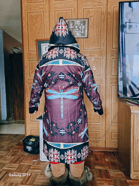 OLDTRIBES™ Dragonfly Eclipse Long Coat
