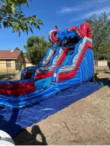 15FT Ocean Battle  Inflatable Water Slide Buy Commercial Water Slide