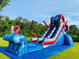 23FT Ocean Battle Commercial Inflatable Water Slide