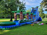 25FT Tropical Rush Splash Big Water Slides for Sale