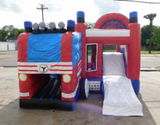 Fire Truck Inflatable Combo