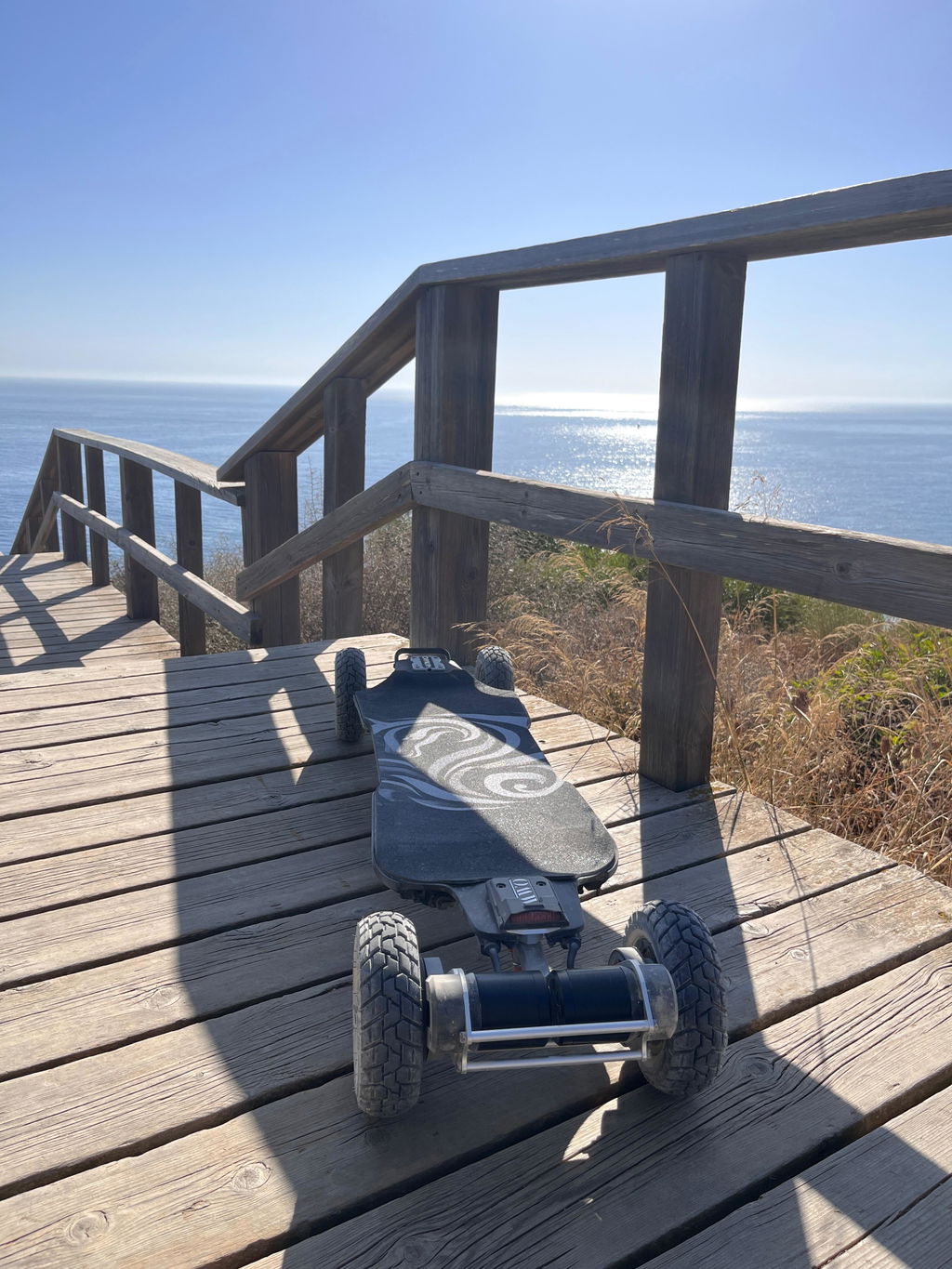 OMW Cavalry EU Edition All-Terrain Electric Skateboard with Front Light & Rear Brake Light