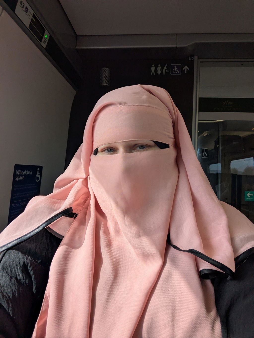 Triple Layer Curve Style Niqab