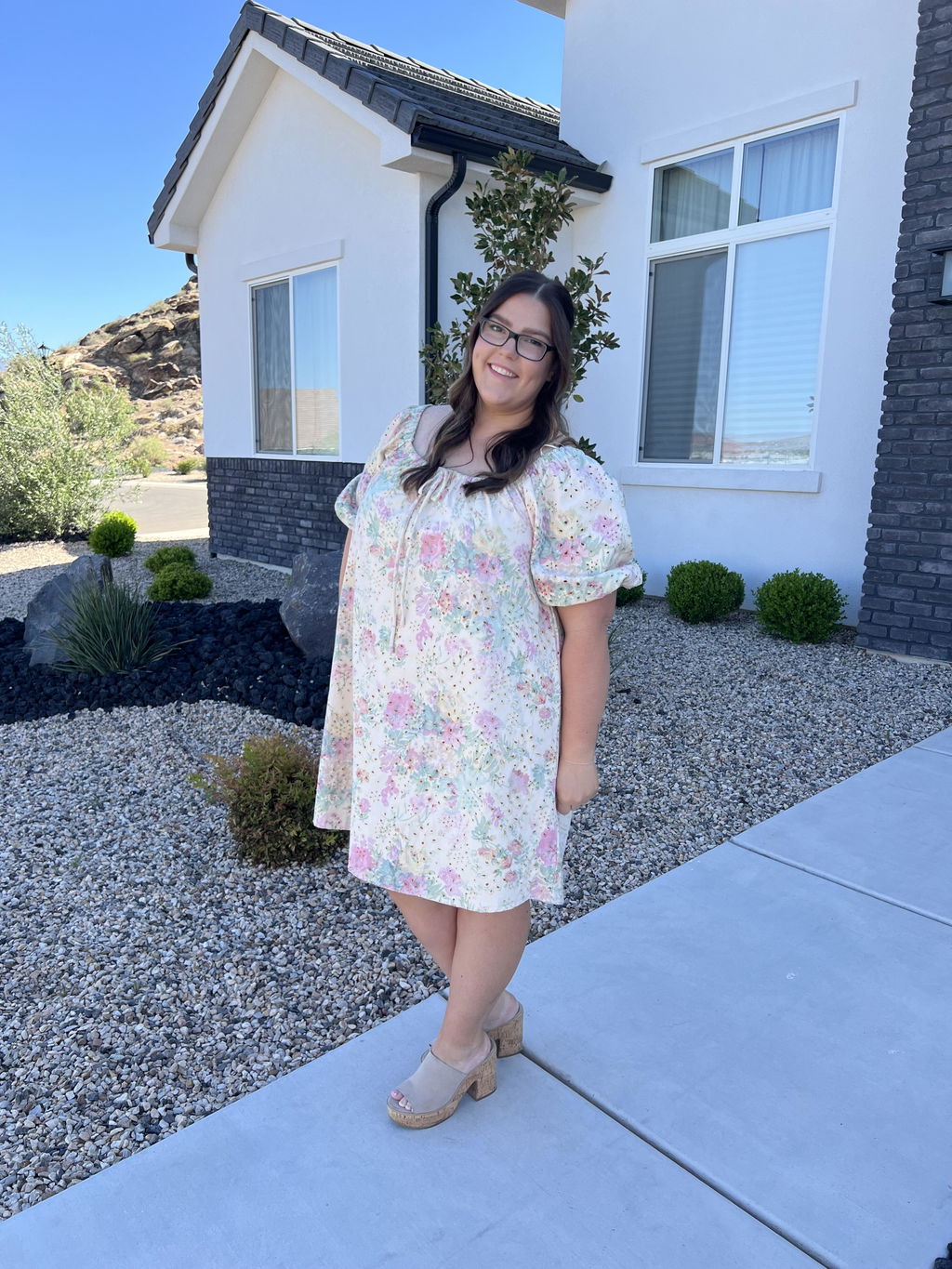 PLUS SIZE - Love In Springtime Dress