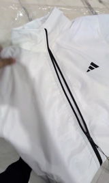 Mens - Adi Wind Breaker Jacket - White