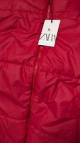 Mens - Puffer Jacket (Sleeveless) - Red