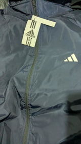Mens - Adi Wind Breaker Jacket - Navy Blue