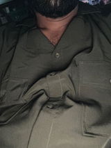 Mens - Safari Co-Ord Set - Maroon
