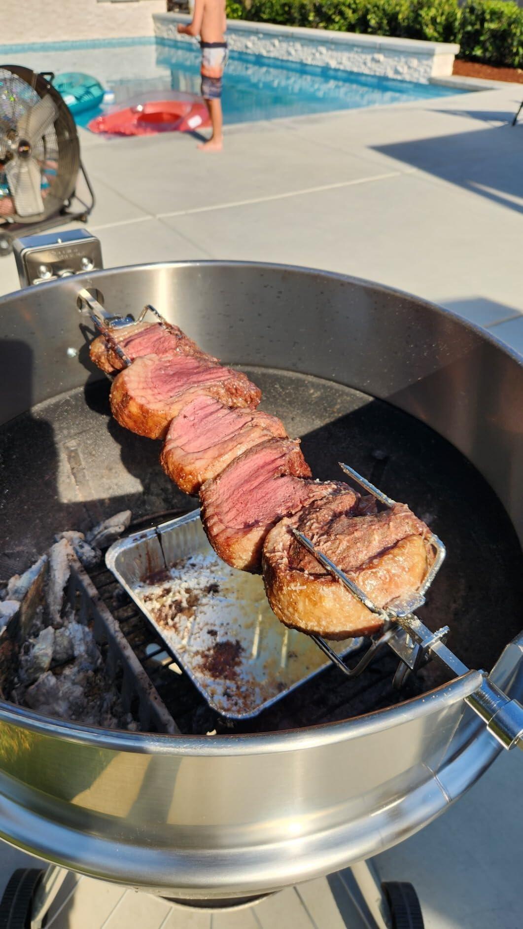 Onlyfire Rotisserie Kit for Weber 22.5