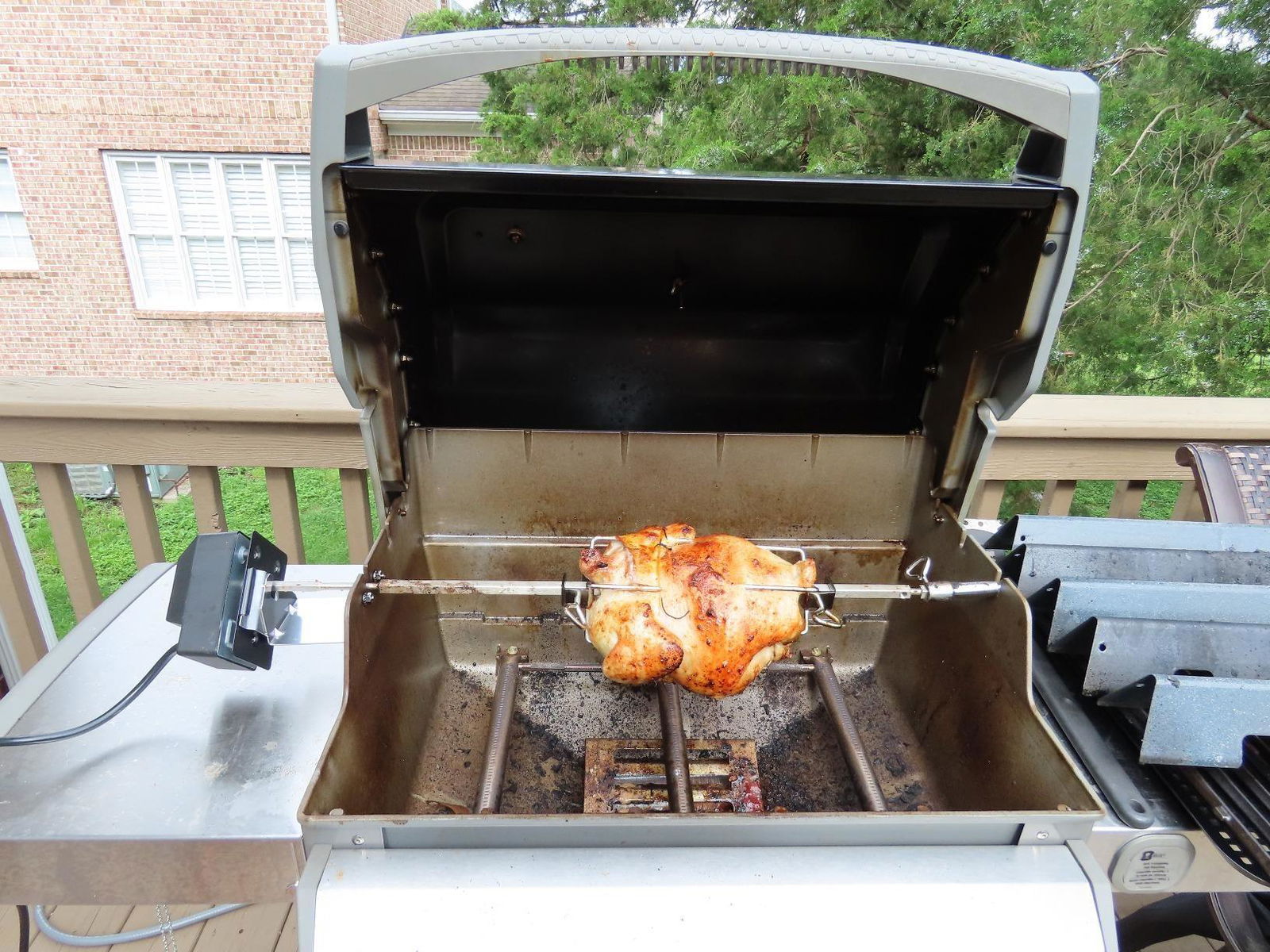 Onlyfire 6014 Rotisserie Kit for Weber Spirit 200/300 Series Grill