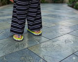 Premium Shark Flip-flops With Adjustable BackSupport - Orange (Unisex)