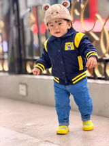 Fluffy Toddlers' First Step Shoes - Grey (Unisex)
