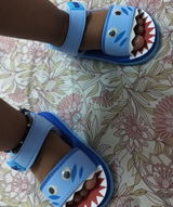 Premium Shark Artistic Sandals - RoyalBlue (Unisex)