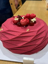 Chocolate & Cherry Mousse Cake