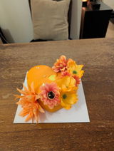 Mango & Cream Mousse Cake: Gluten Free