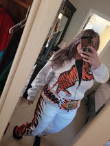 MakerHuman Elvis Presley Tiger Costume Hoodie Sweatshirt T-Shirt Sweatpants