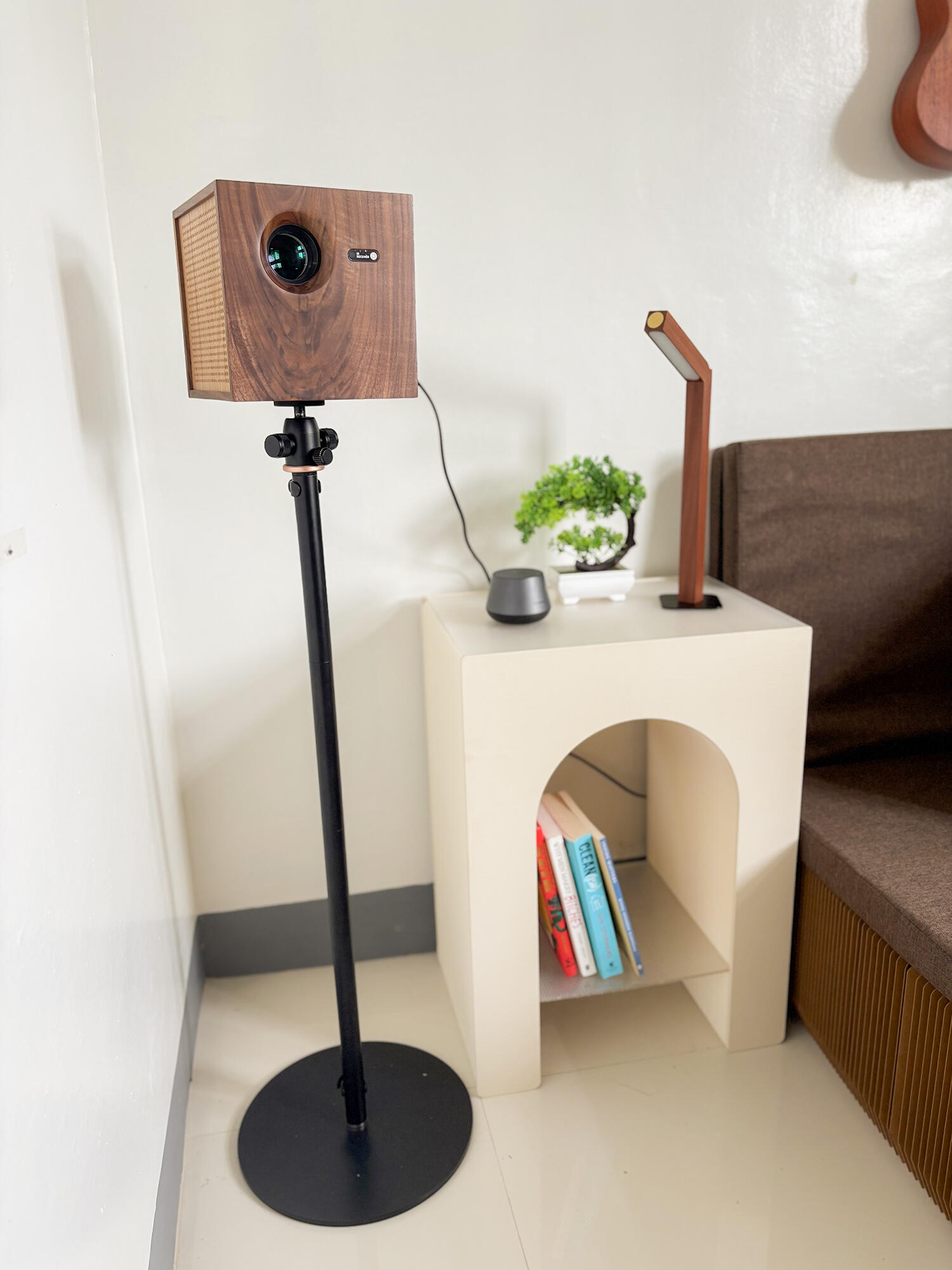 Projector Floor Stand | Metal Base, Perfect For Office, Home