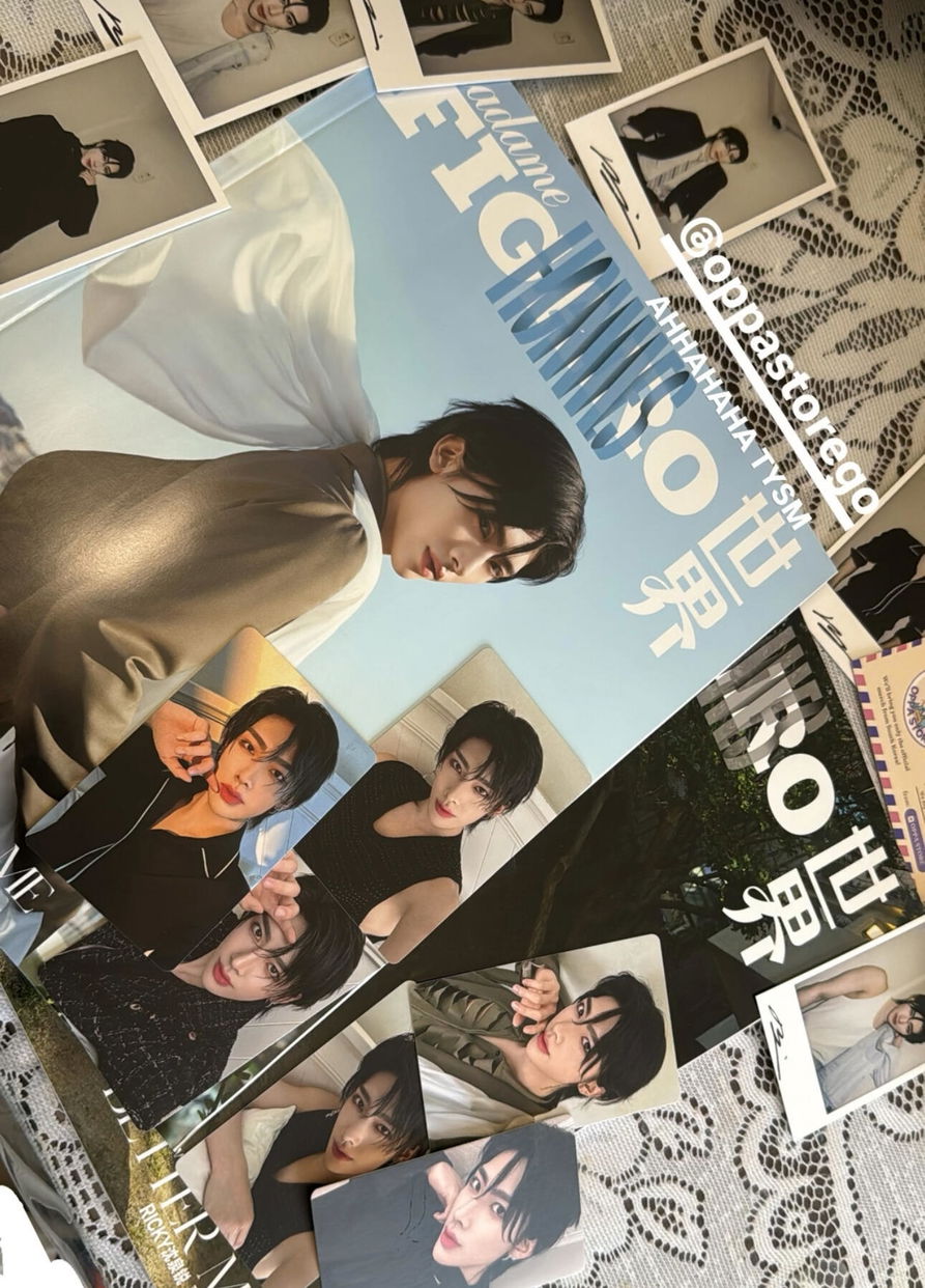 ZEROBASEONE RICKY - Madame Figaro HOMMES July 2024 Magazine – Oppa