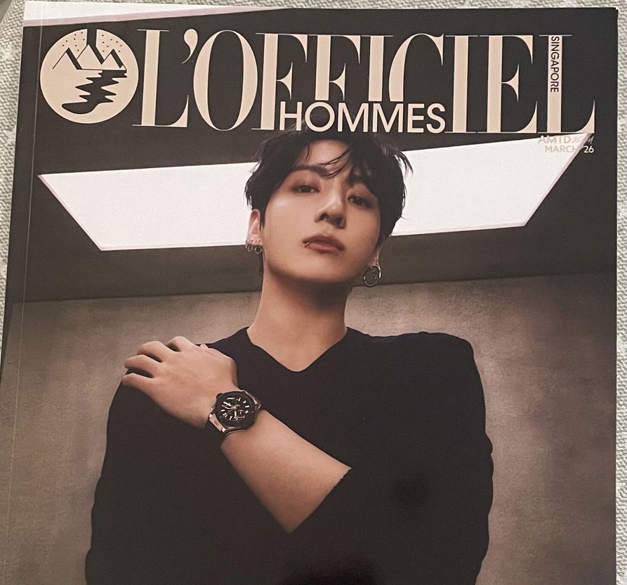BTS Jungkook (Singapore) L'OFFICIEL HOMMES Magazine - March 2026