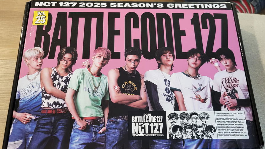 NCT 127 - 2025 Season's Greetings - Battle Code 127 – Oppa Store