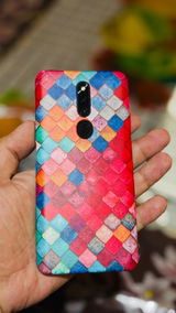 Oppo F11 Pro Cover - Chic Colorful Mermaid Printed Hard Case with Life Time Colors Guarantee(1)