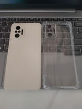 Xiaomi Redmi Note 10 Pro Max Cover - Off-White (Not Pure White) - ONation Silica Gel Series - HQ Liquid Silicone Elegant Colors Camera Protection Soft Case