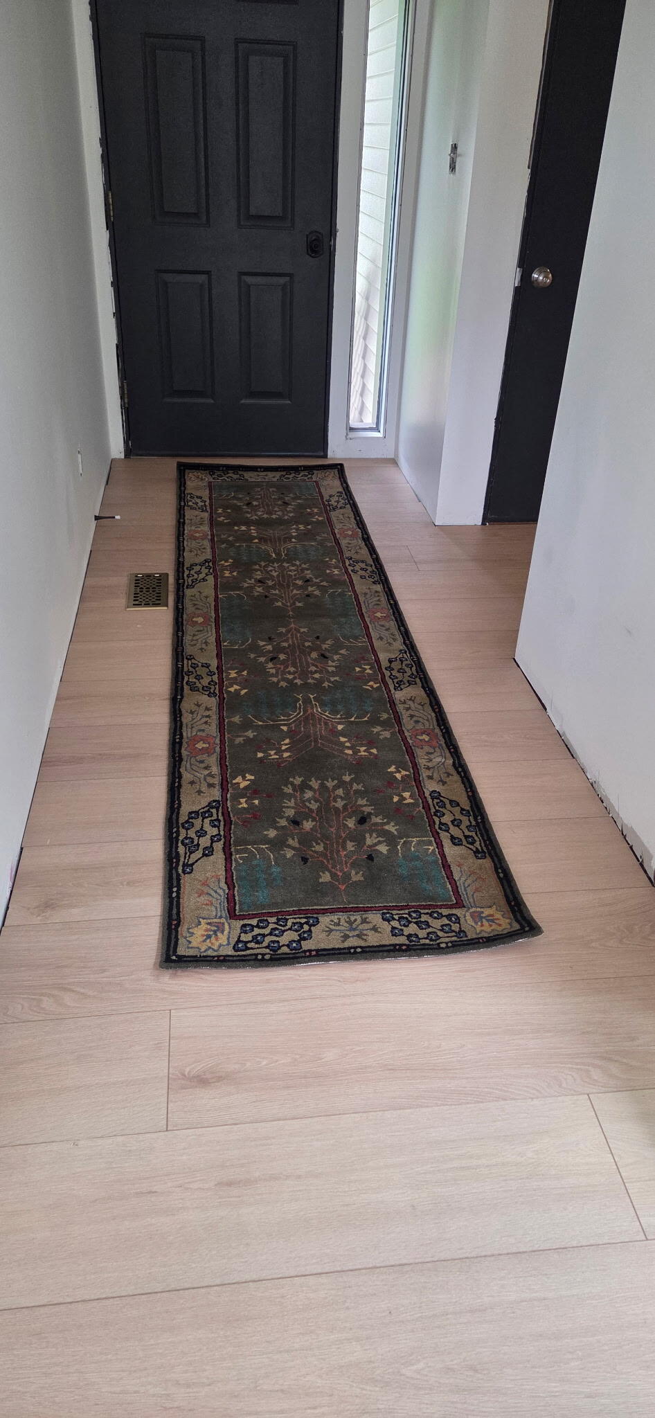 Multi Sizes Donegal Arts & Crafts Handmade 100% Wool Oriental Area Rug Gray/Green Color