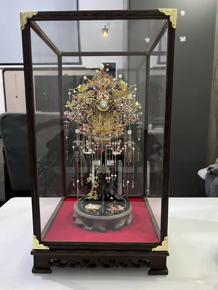 Diamond Phoenix Crown 3D Puzzle Metal Assembly Model DIY Kit