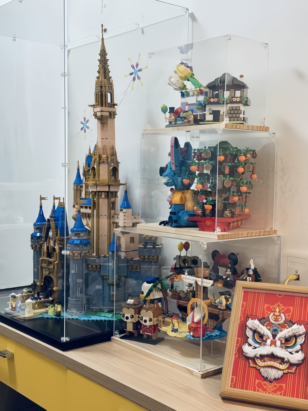 Acrylic Display Case for LEGO® Disney Castle 43222
