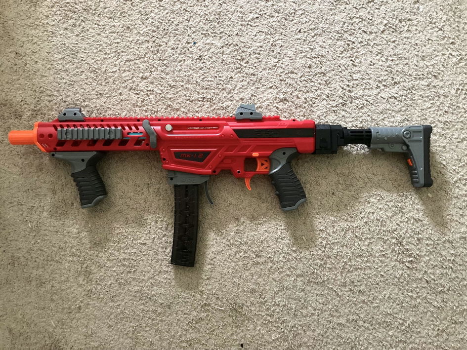 Worker Collapsible Stock Tube with Cap (Compatible with Nerf