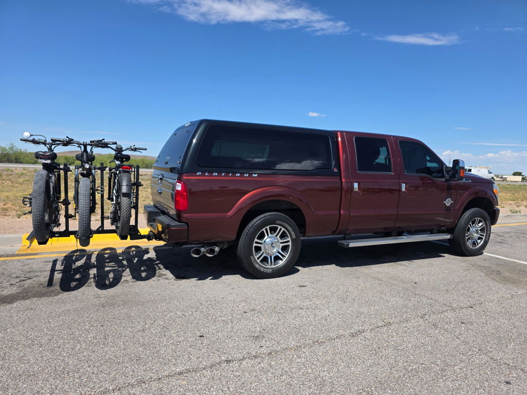 3-Bike Hitch E-Bike Rack with Ramp, Foldable