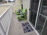 Modern Black and White Octopus Tentacles Design Water and Mildew Outdoor Rug