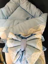 4-in-1 Baby Carry Nest – Carry, Sleep, Play & Comfort – Sky Blue
