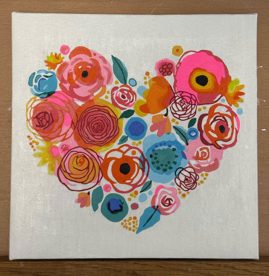 Watercolor Style Heart
