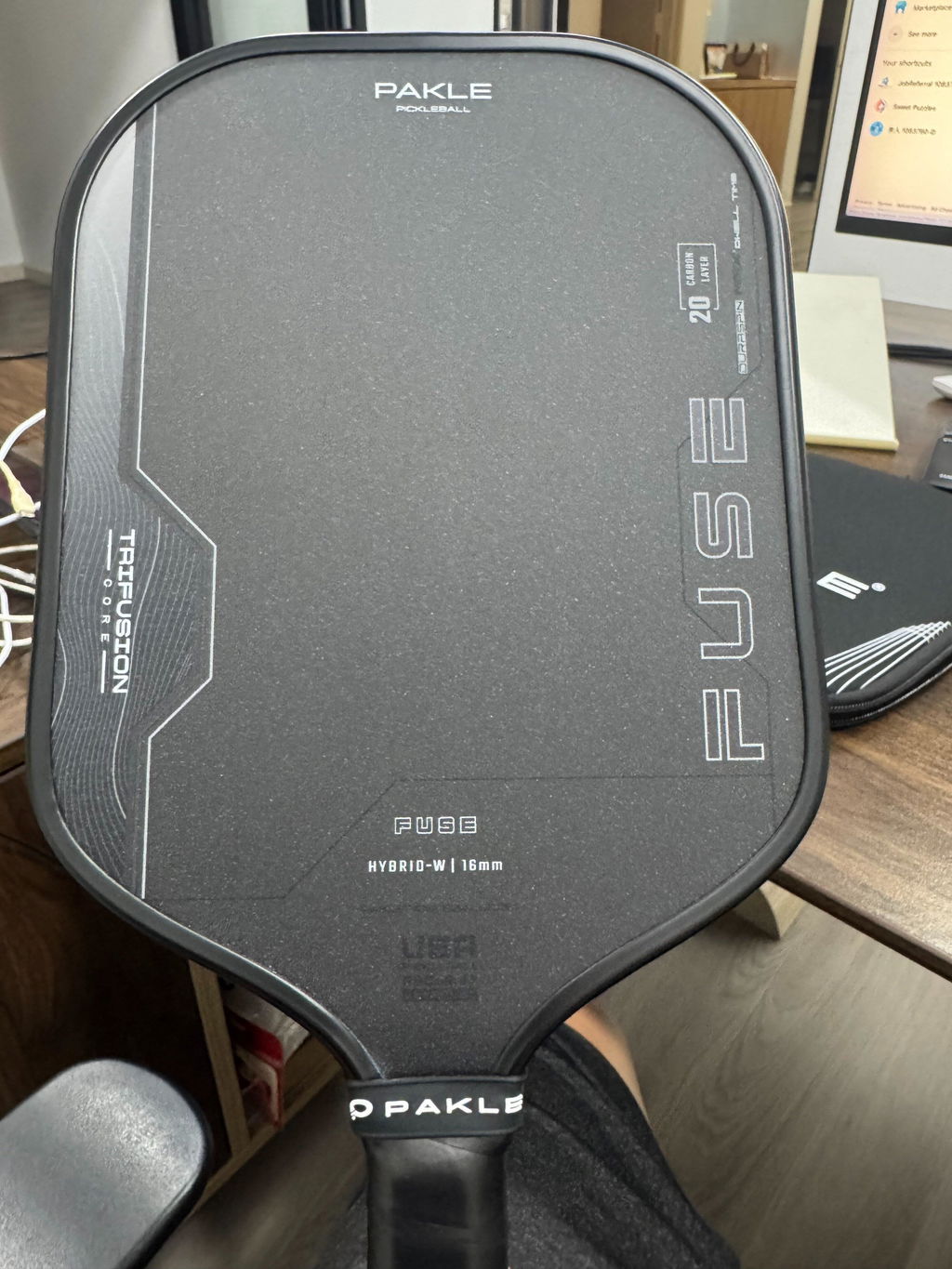 (Pre Order Shipping July 28-30th)FUSE Hybrid-W Shape - New Gen4.5 Pickleball Paddle
