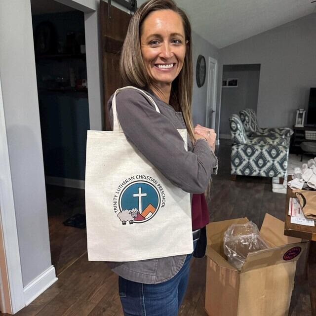 Custom Tote Bags With Logo – 220 gsm Fabric Weight Cotton, Reusable & Printable