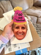 Custom Face Photo Banner - 20th 30th 40th 50th 60th
