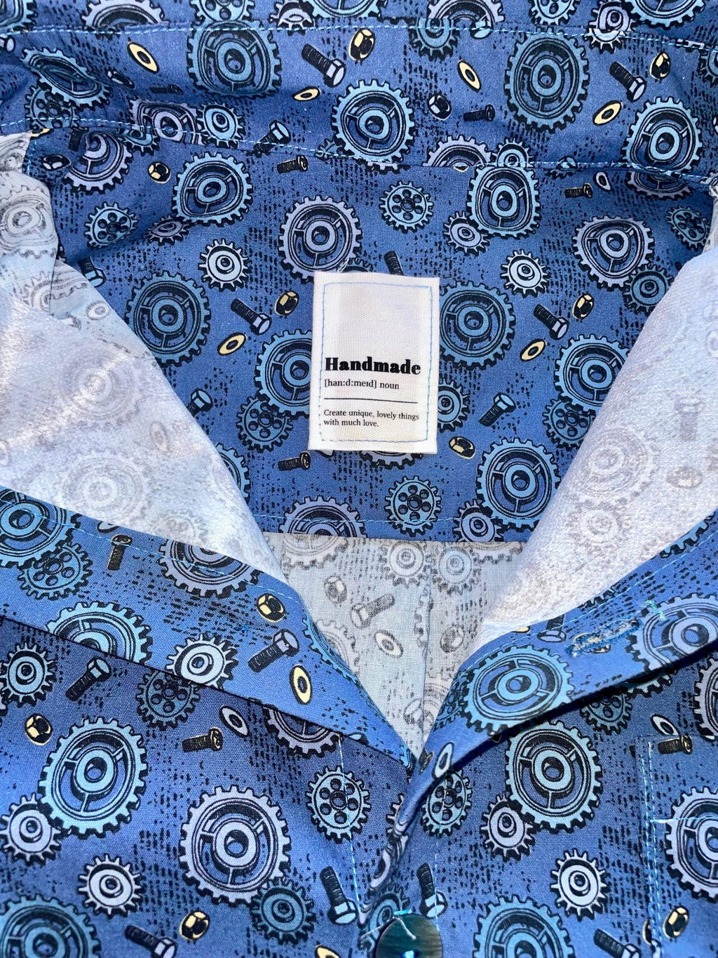Baumwolllabel *handmade - create unique, lovey things*