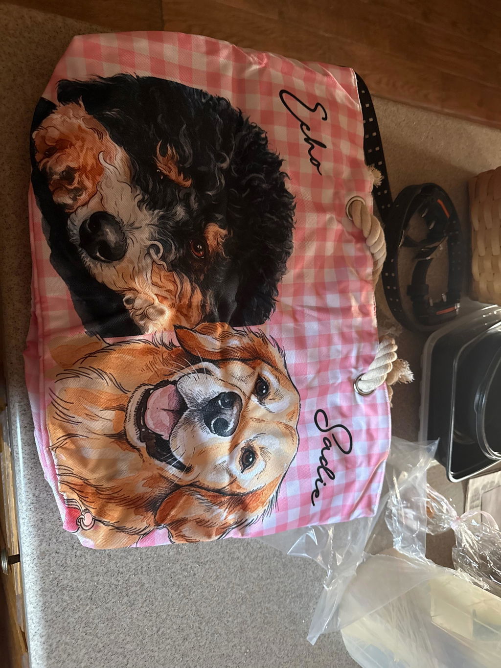 Beachside Barkers - Personalized Custom Beach Bag