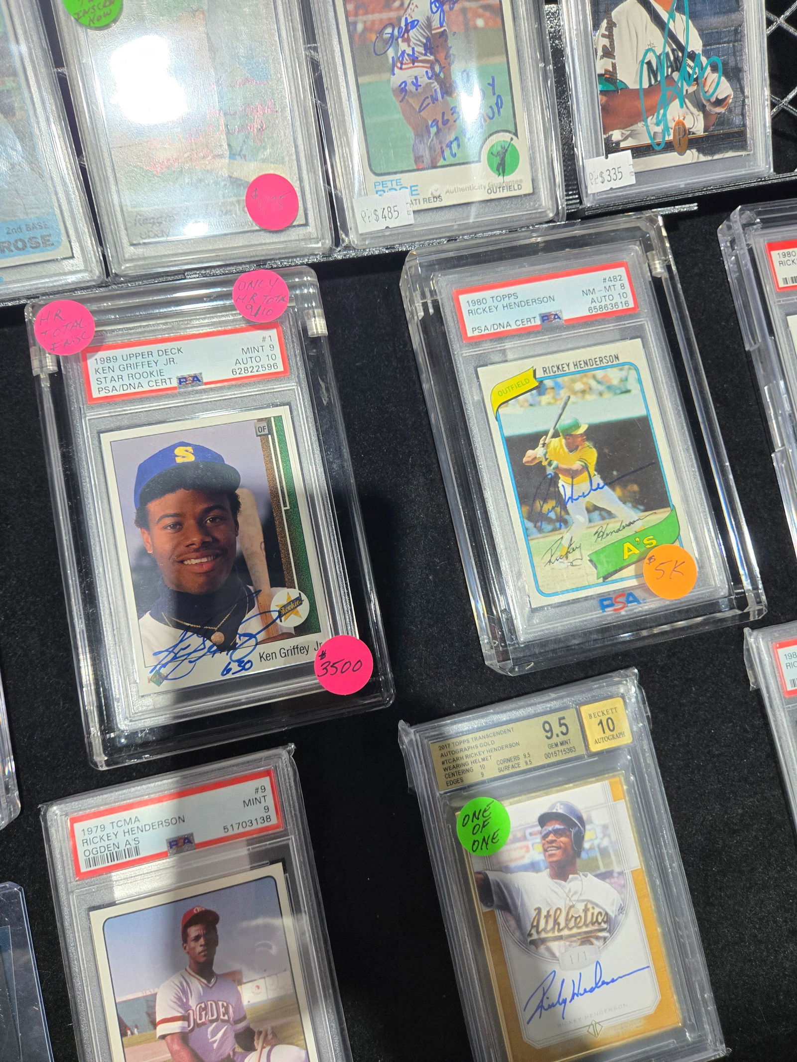 Ultra Color Acrylic Display Case for Graded Cards | Phantom Display
