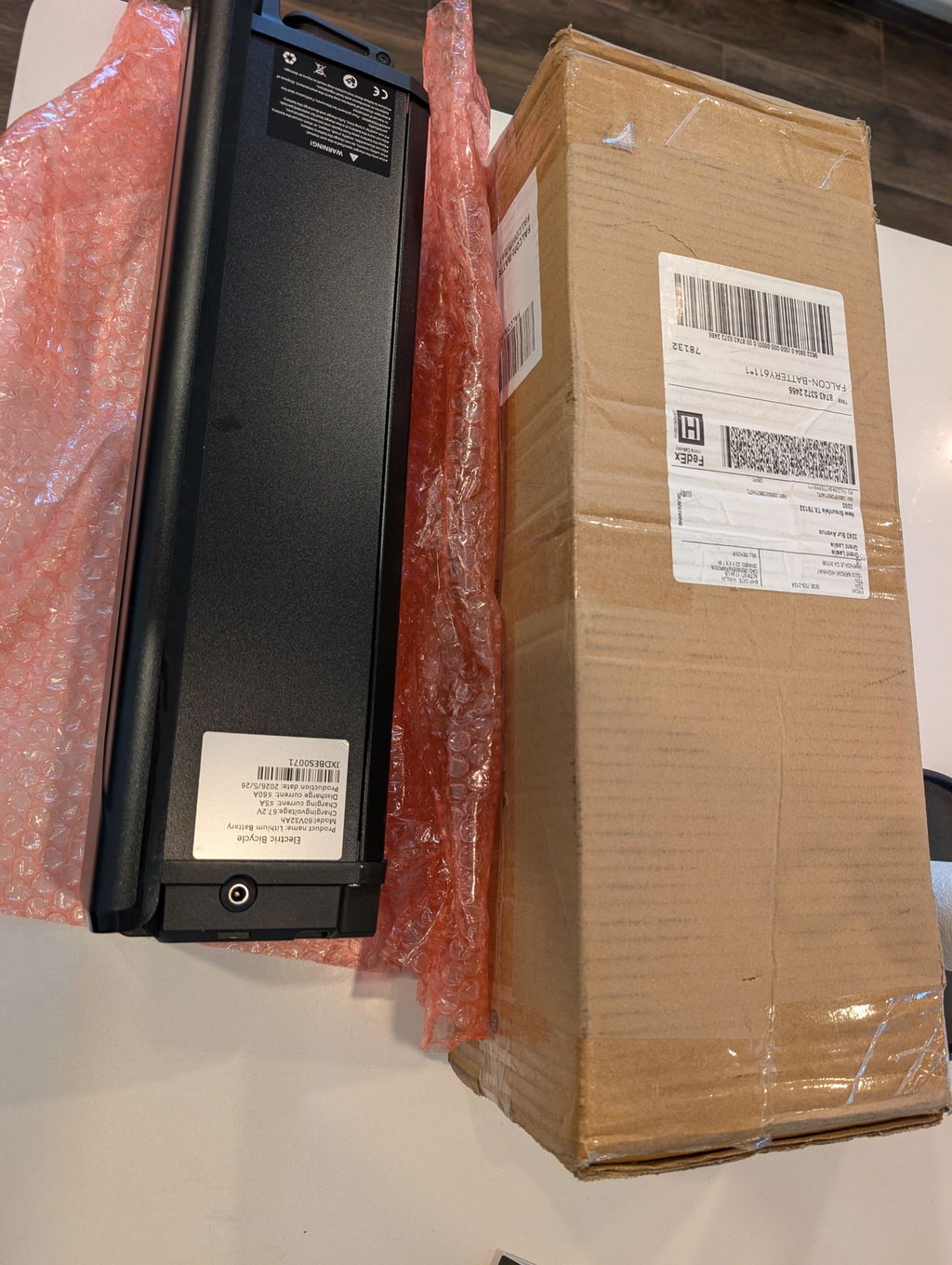 Philodo Falcon 60V32Ah Removable Lithium-ion Battery UL Certified