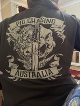 Hog Skull T-Shirt - Coal