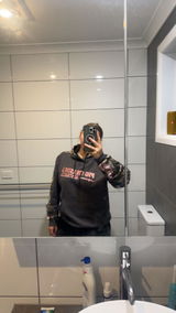 Real Camo Hoodie - Charcoal/Pink