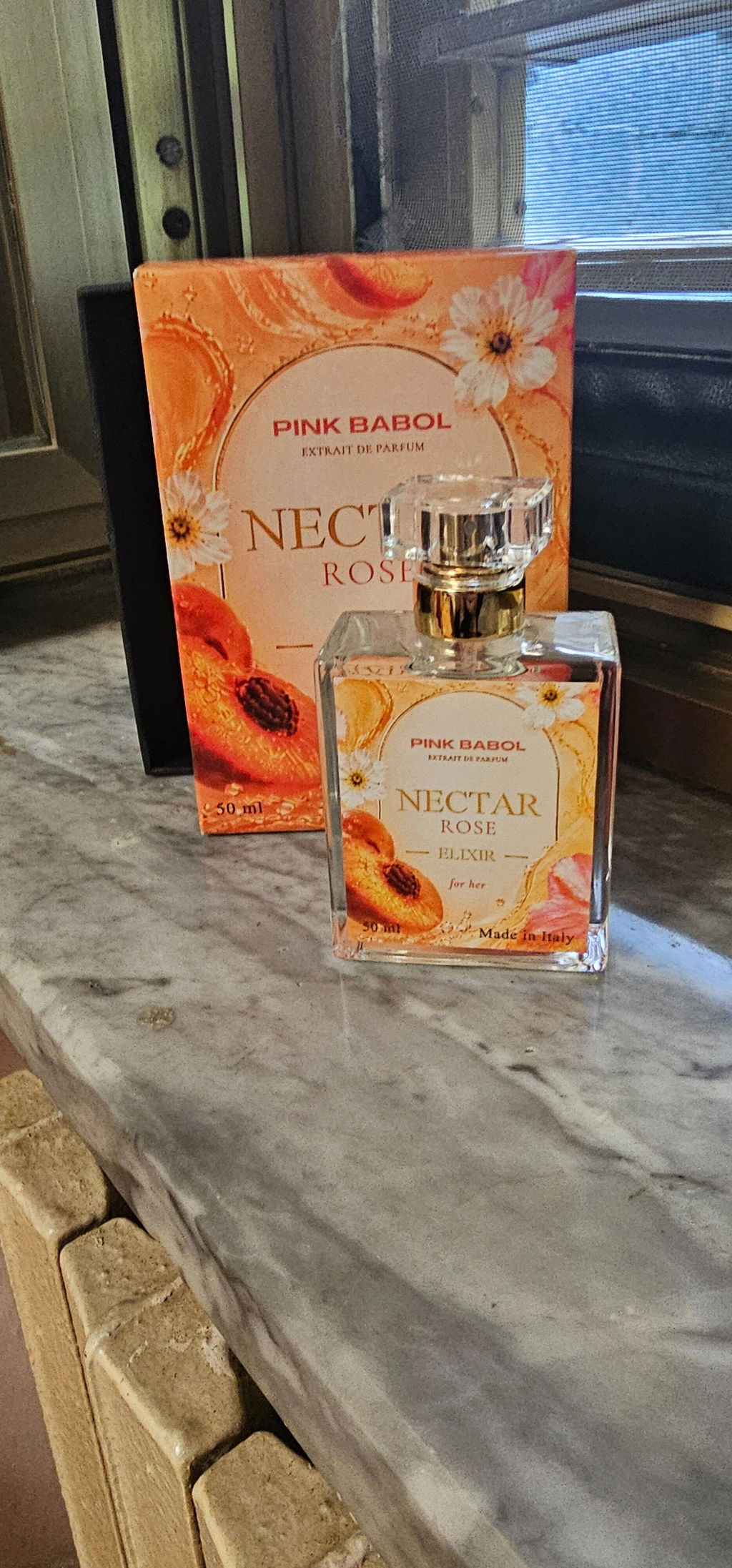 Nectar Rose Elixir Extrait de Parfum - Pesca, Melone, Vaniglia, Gelsomino, Rosa, Bergamotto FOR HER