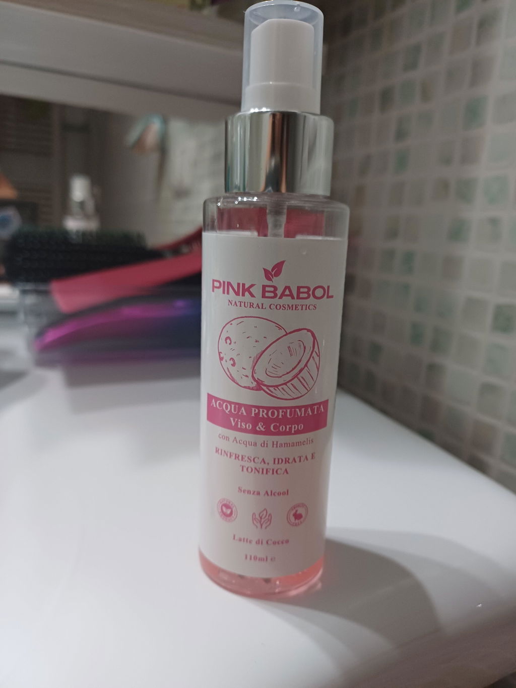 Acqua Profumata Viso e Corpo con Acqua di Hamamelis