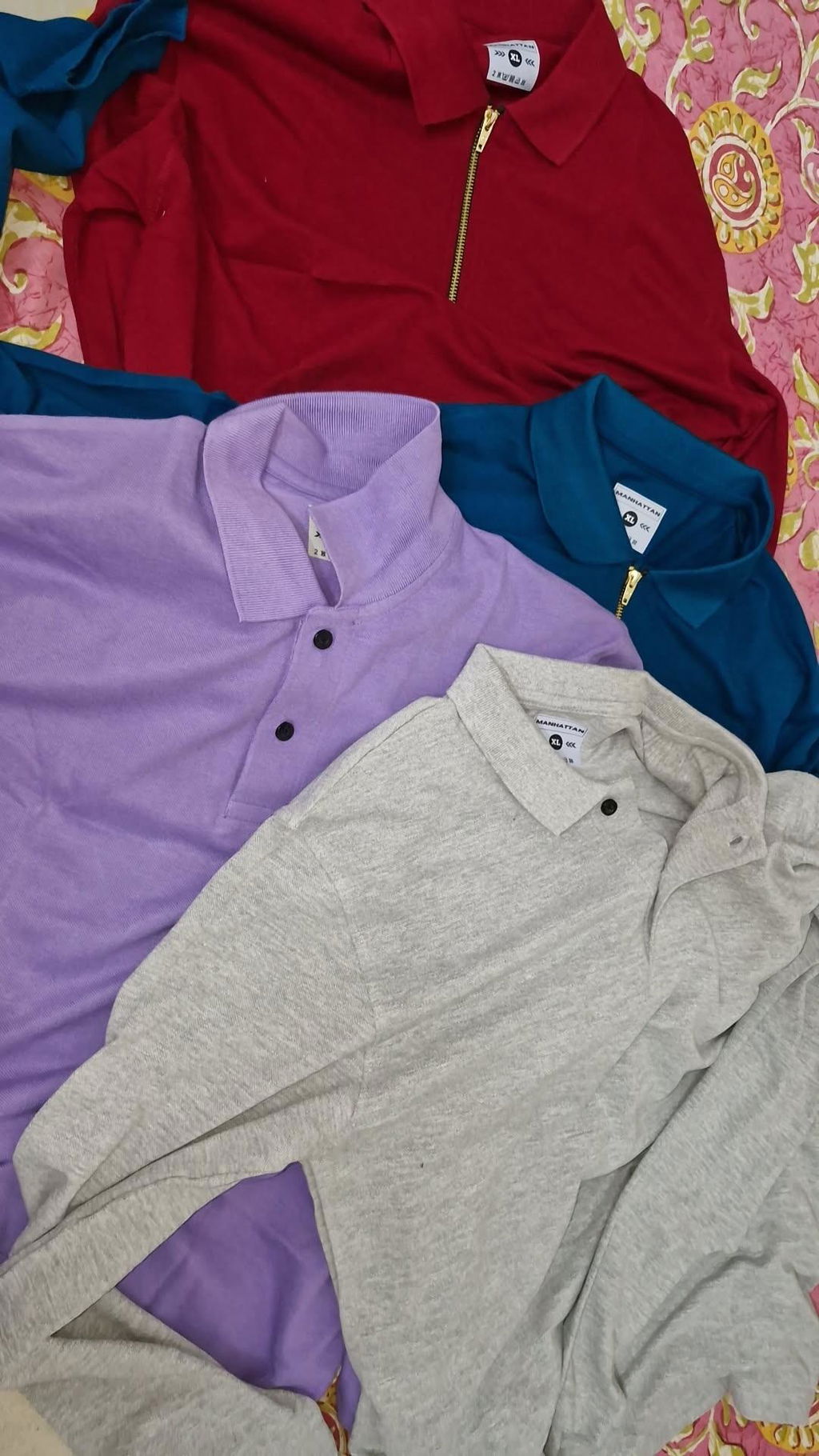 Premium Cotton Pin Striped Polo Pocket (Green/White Stripes)